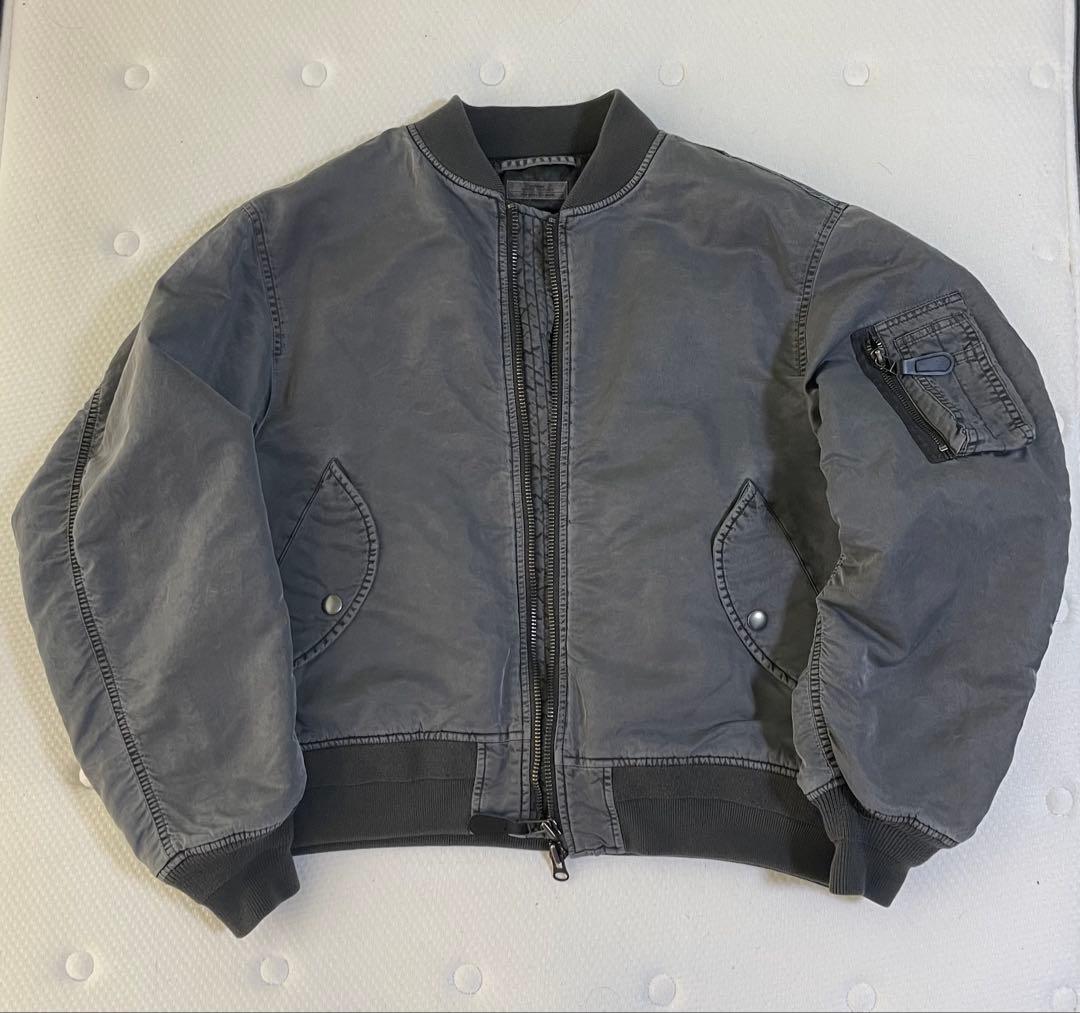 【完売品】ガーメントダイ ボンバー ジャケット