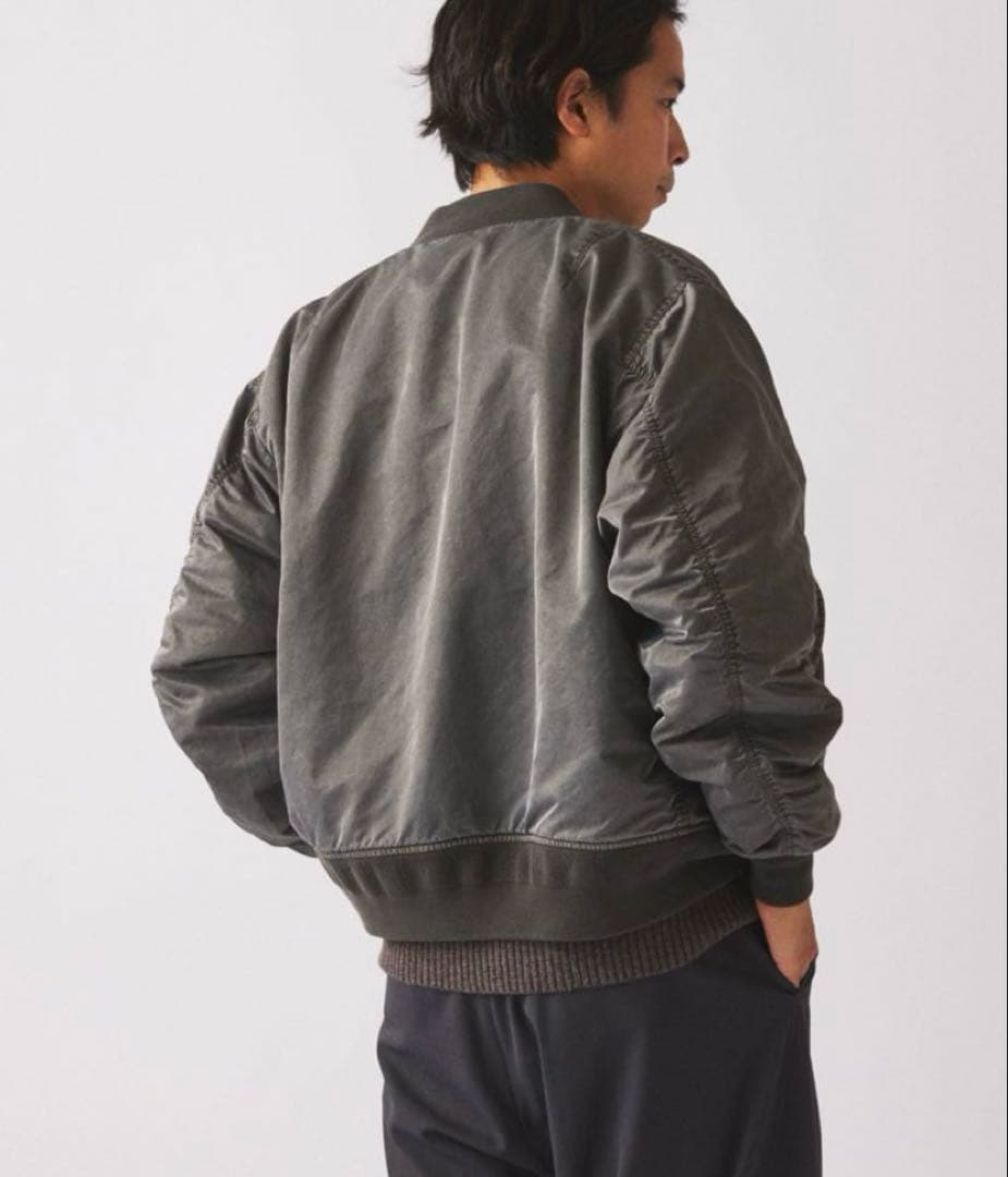 【完売品】ガーメントダイ ボンバー ジャケット