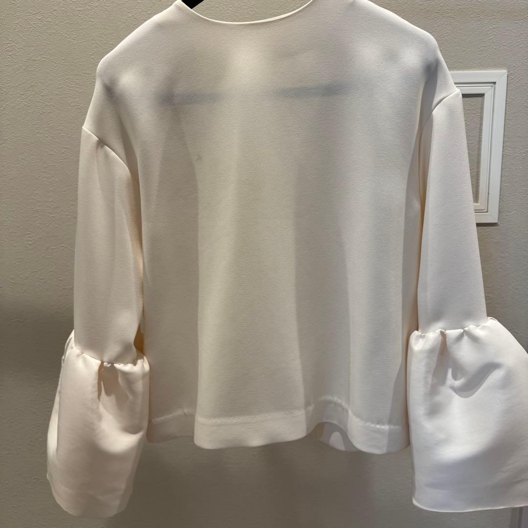 heve ヘイブ ノーカラージャケット 2way ブラウス