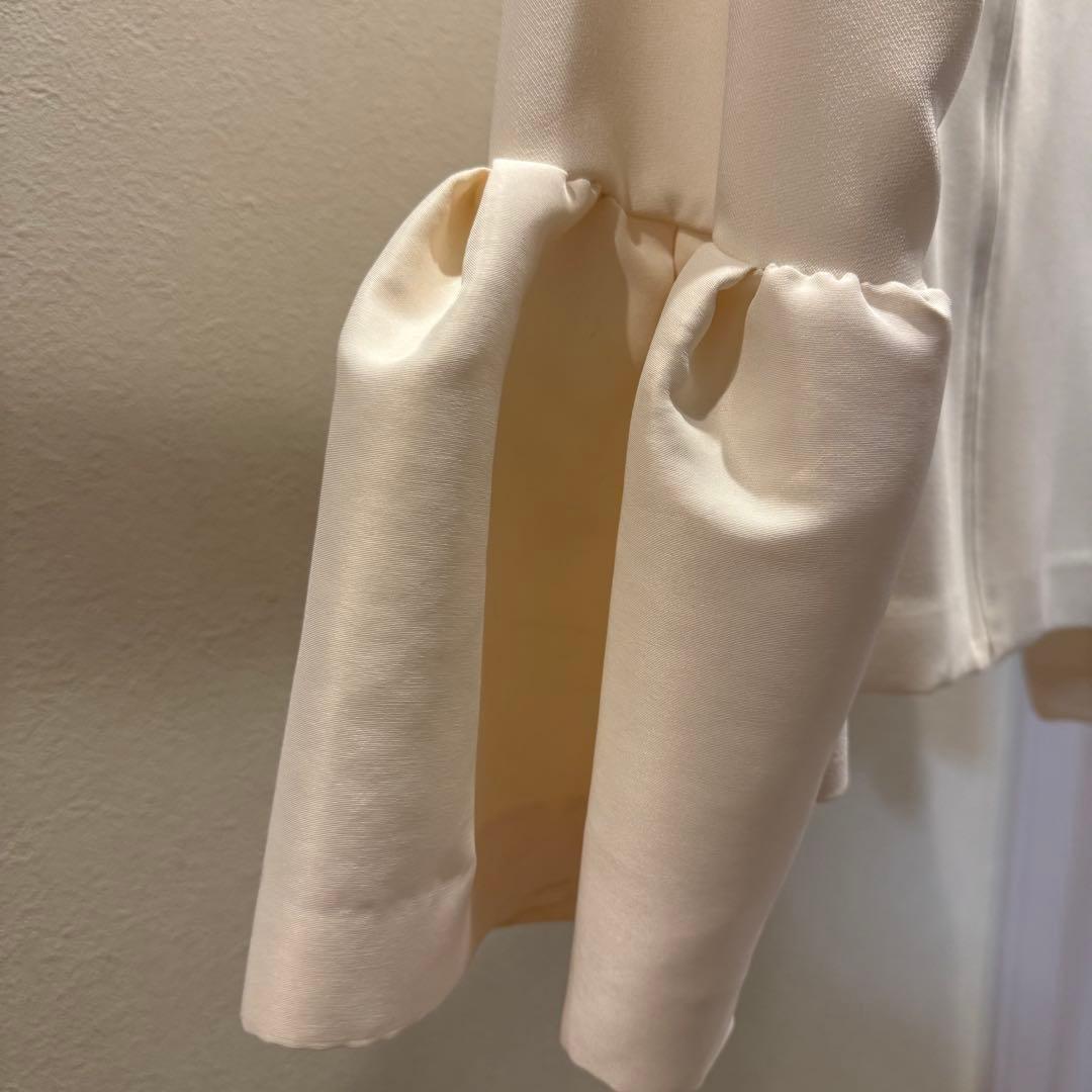 heve ヘイブ ノーカラージャケット 2way ブラウス