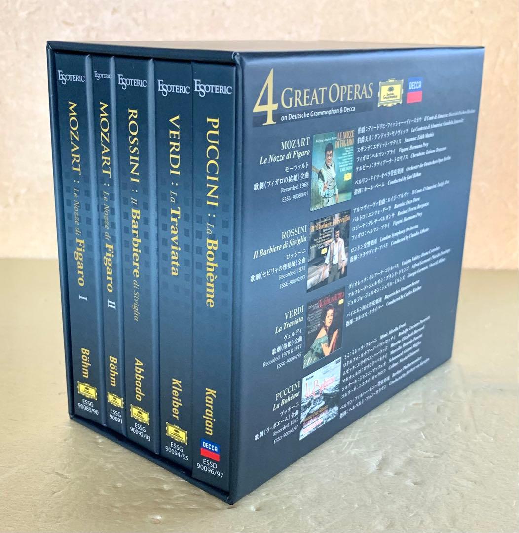 ESOTERIC エソテリック SACD 4グレイトオペラズ フィガロの結婚 他