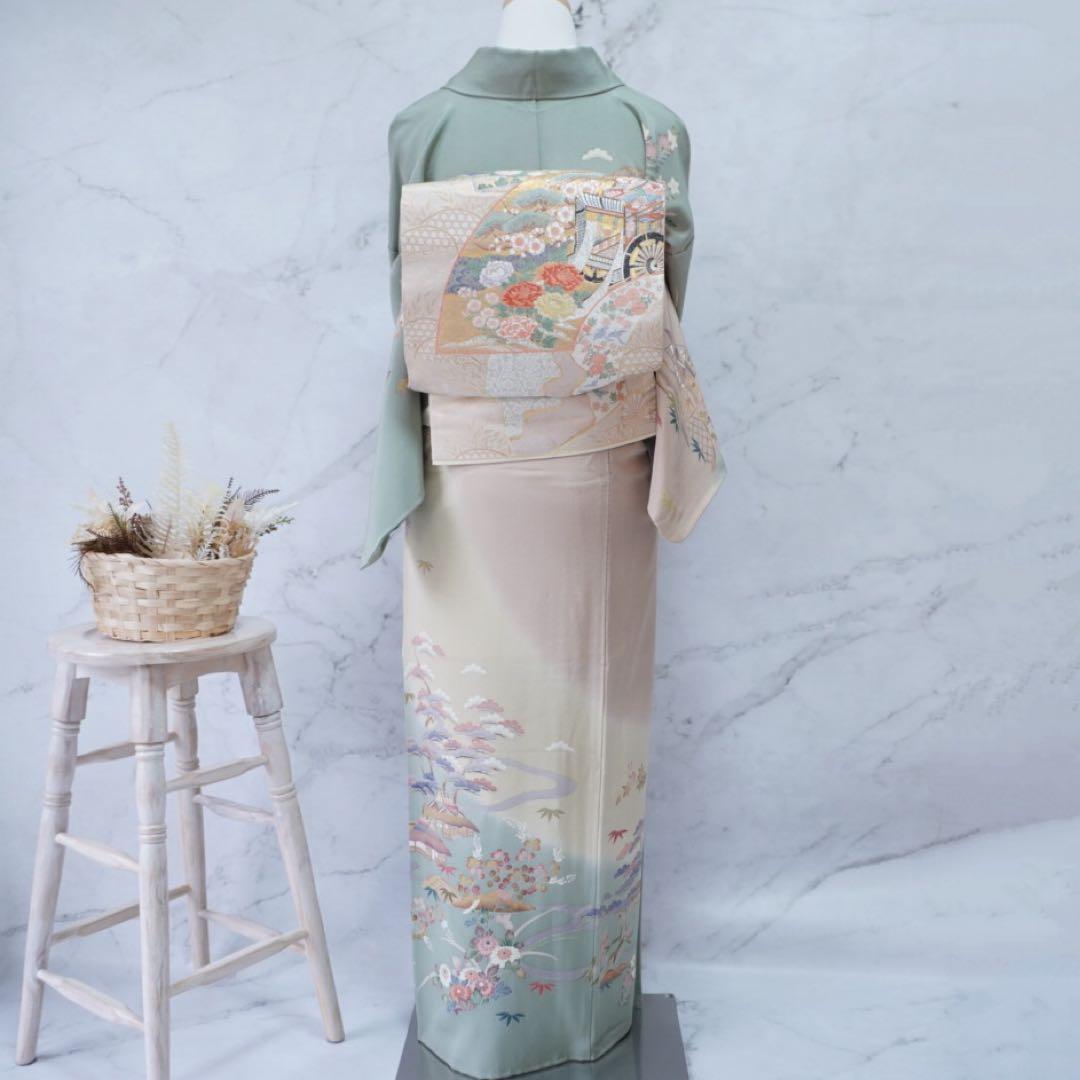 訪問着 フルセットa518C 卒業式　入学式　お宮参り　七五三　結婚式