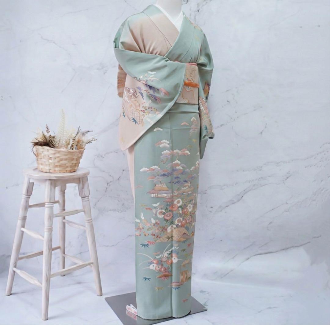 訪問着 フルセットa518C 卒業式　入学式　お宮参り　七五三　結婚式