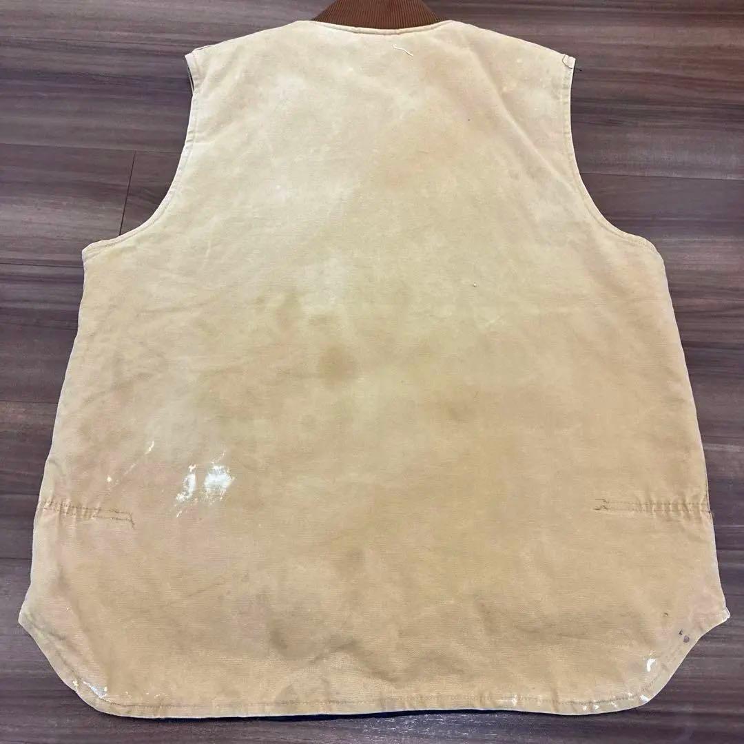 Carhartt 90s 星タグ　USA製 XLTALL ダックベスト　希少