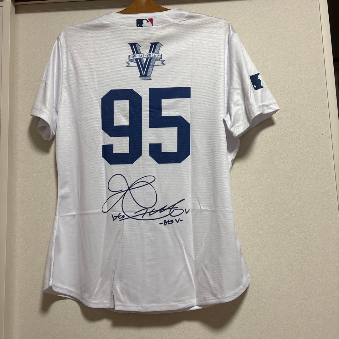 Nike Dodgers ユニフォーム BTS V 始球式記念