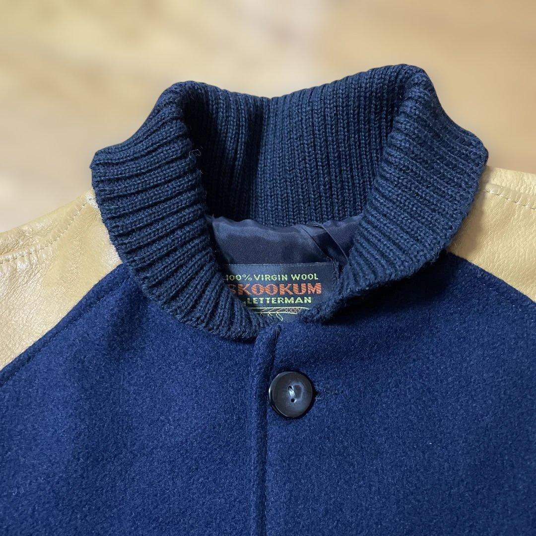 SKOOKUMスクーカム⭐︎レザースタジャン　XS