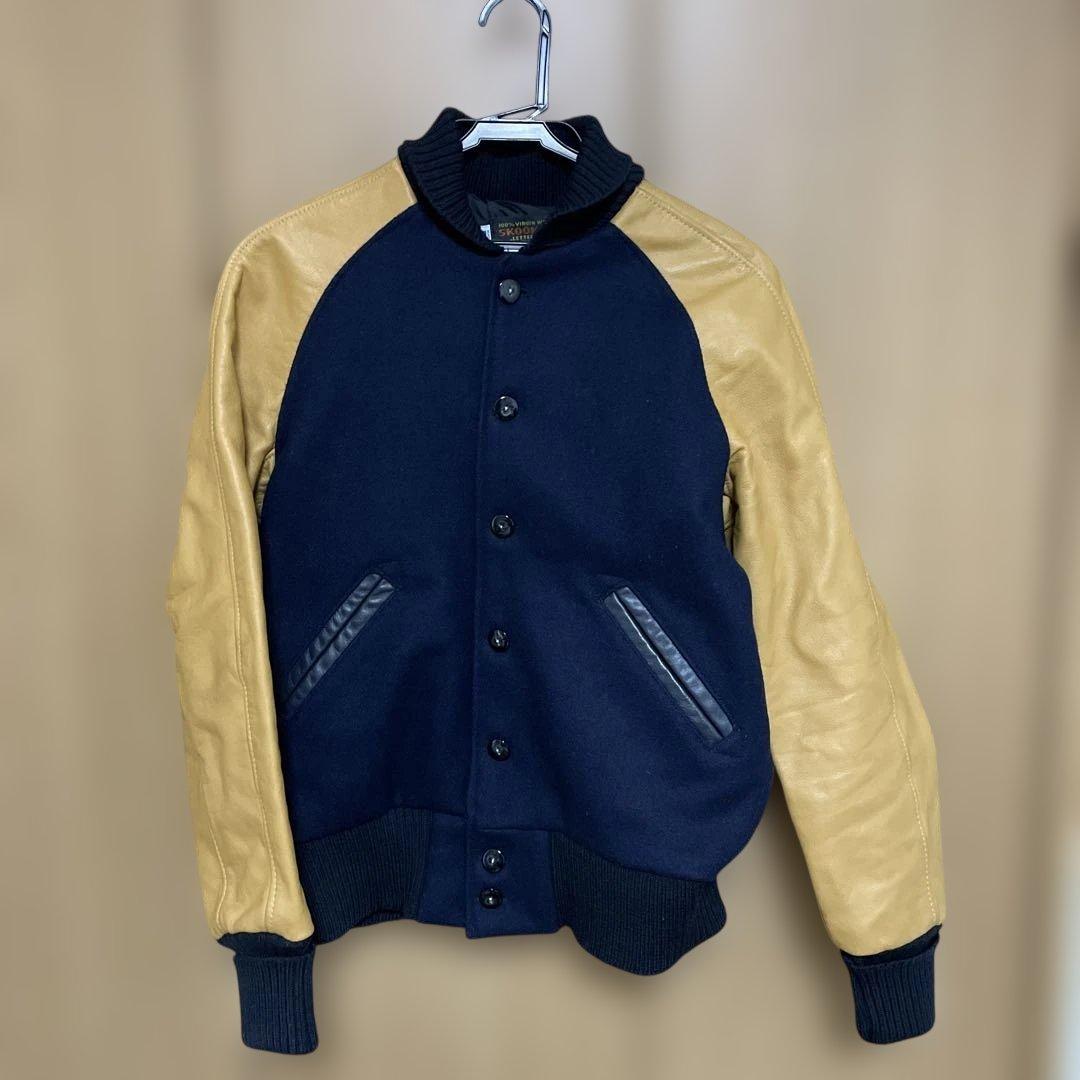 SKOOKUMスクーカム⭐︎レザースタジャン　XS