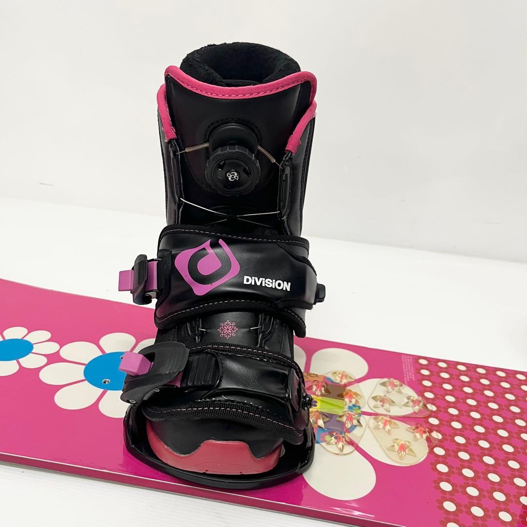 レディース スノボセット　美品　女性用　スノーボード　ビンディング　スノボブーツ