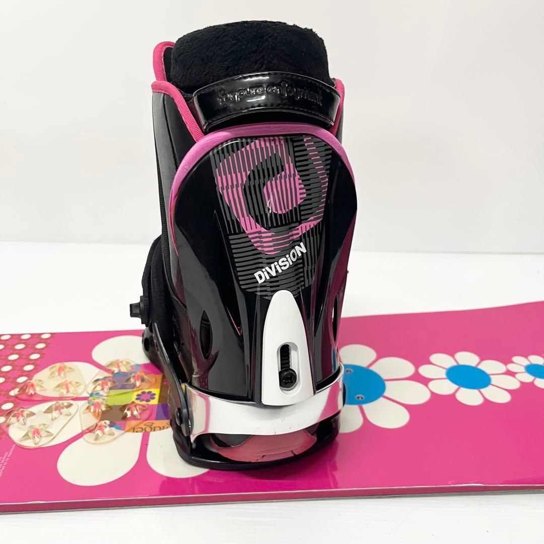 レディース スノボセット　美品　女性用　スノーボード　ビンディング　スノボブーツ