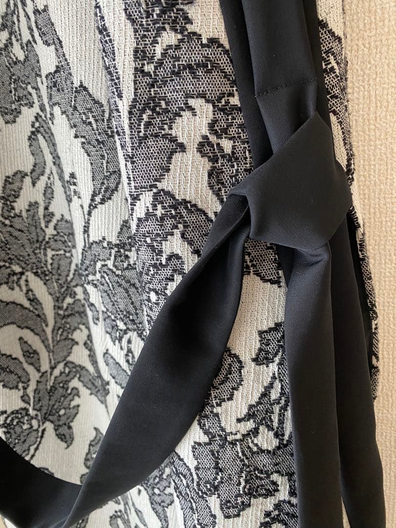 hLM ジャガード柄ワンピース