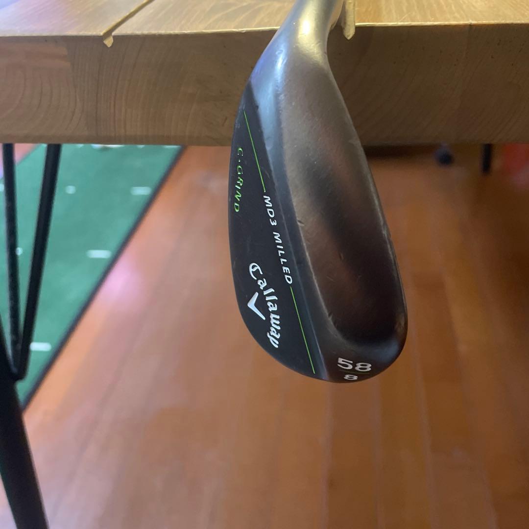キャロウェイ　MD3 MILLED ウェッジ　58度 レフティ（左）