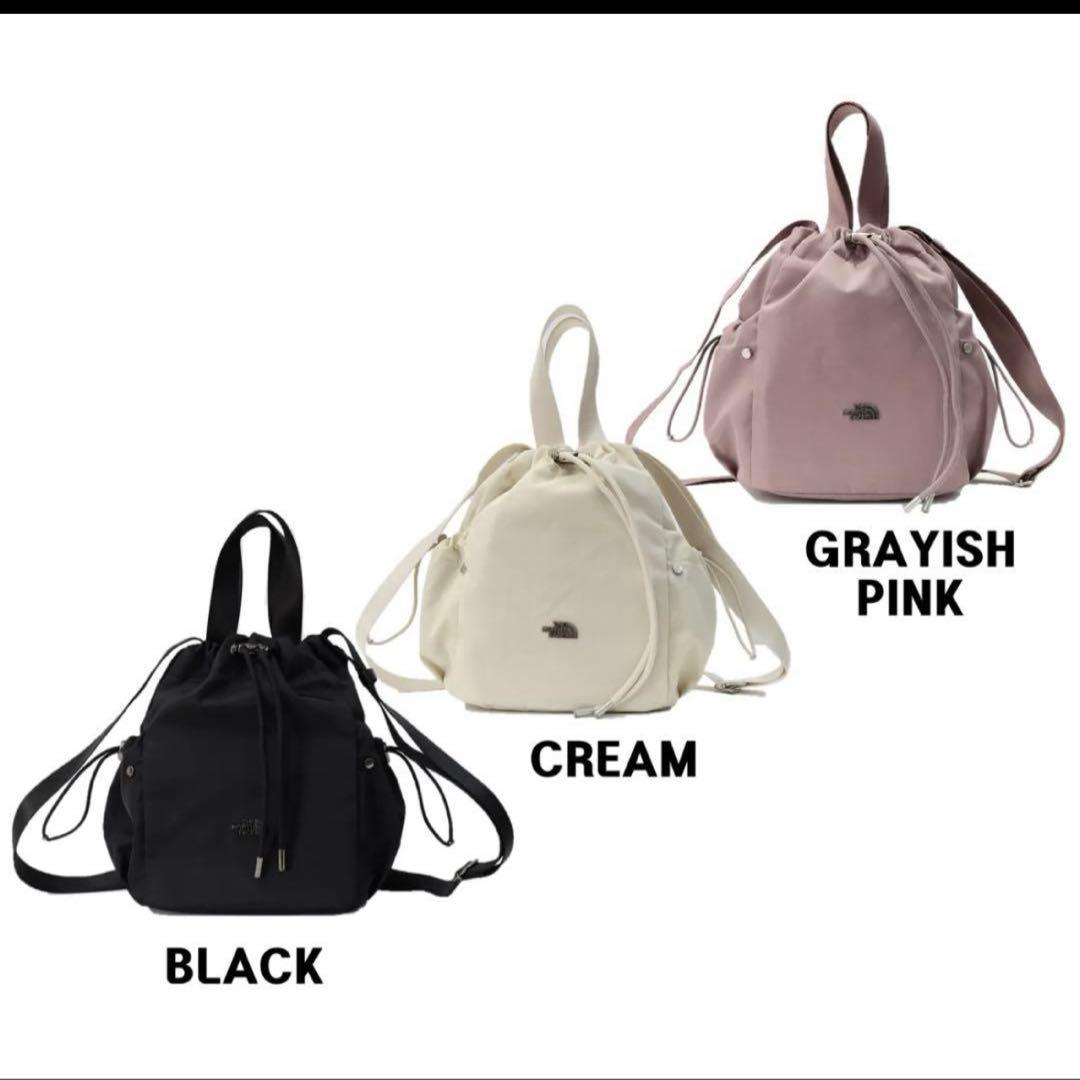 韓国限定ノースフェイス　バケットバッグ　ホワイトレーベル 未使用品