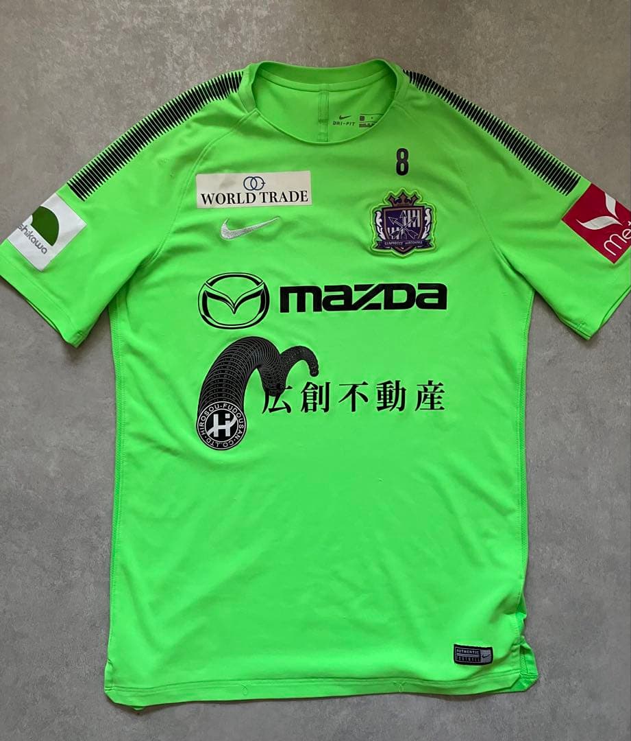 サンフレッチェ広島 選手 支給 シャツ L スポンサー