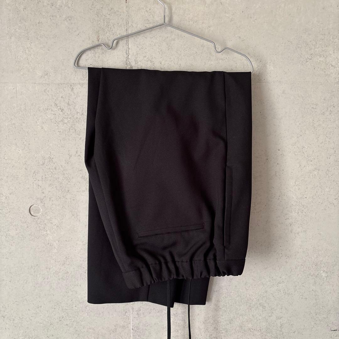 パンツ everyone polyester twill easy slacks