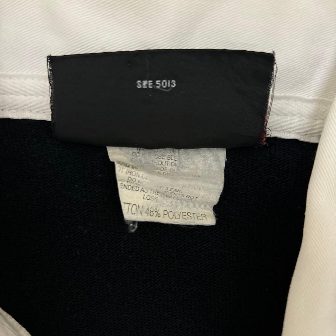 90s ビンテージ　オールブラックス　カンタベリー　ラガーシャツ　Lサイズ