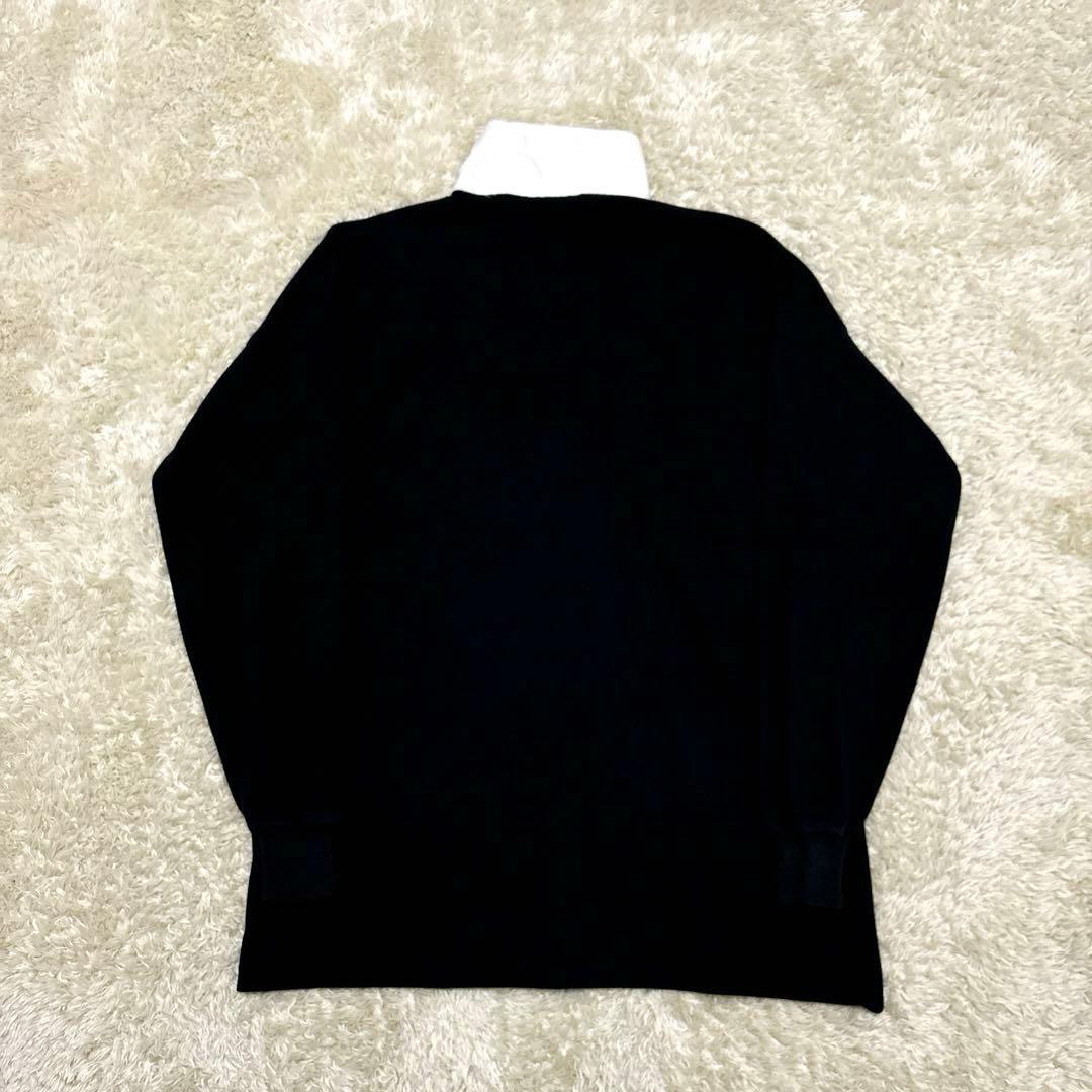 90s ビンテージ　オールブラックス　カンタベリー　ラガーシャツ　Lサイズ