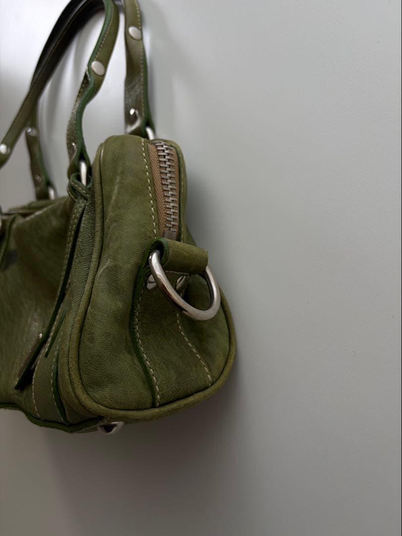 バッグ MIU MIU Leather Shoulder Bag