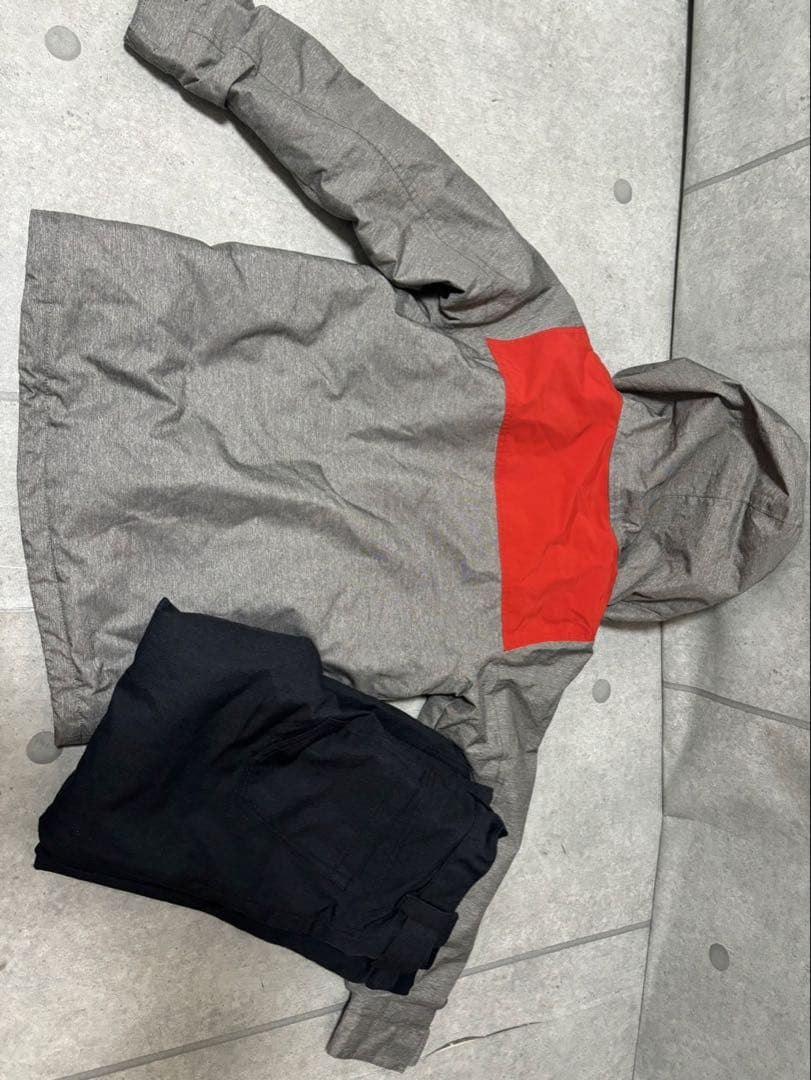 バートン　キッズ　スノーボードウェア　セットアップM