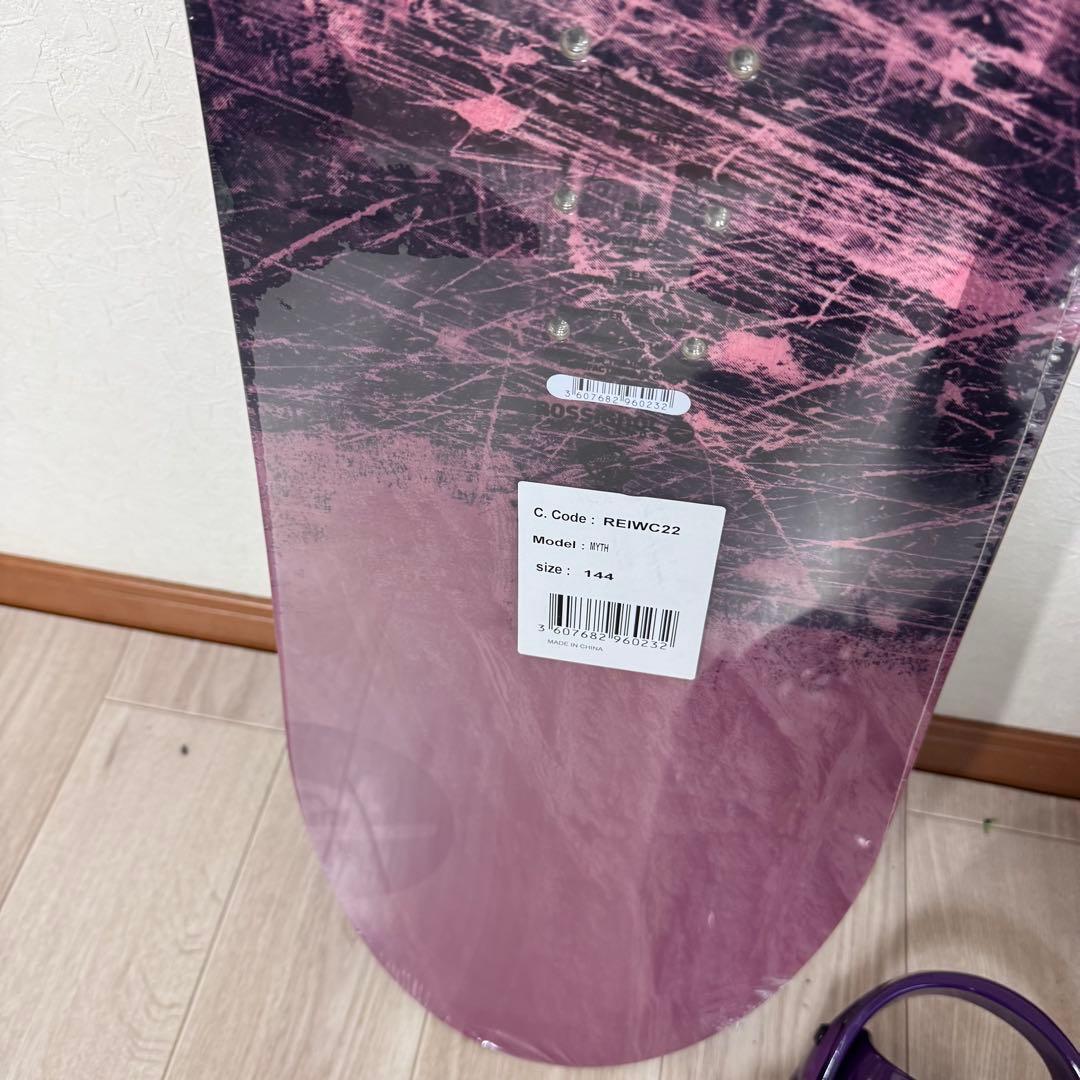 専用ROSSIGNOL MYTH 144cm スノーボード バインディングセット