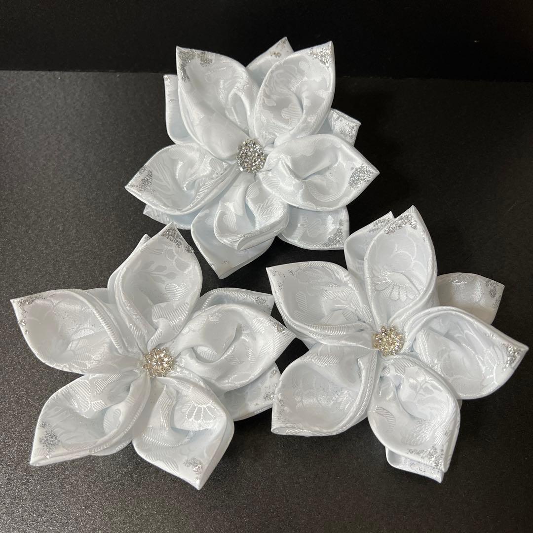 髪飾り・かんざし・成人式・結婚式・つまみ細工・豪華・派手・ヘッドドレス・振袖