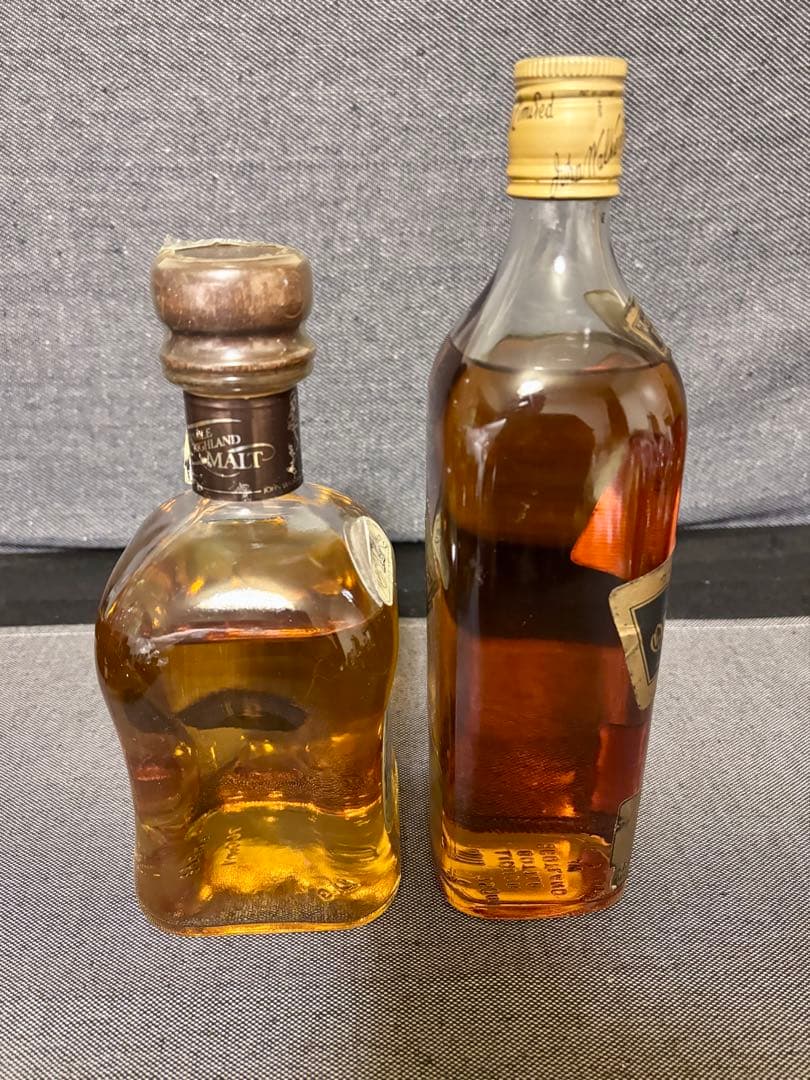 カーデュ12年　ジョニーウォーカーブラック　スコッチウイスキー古酒　2本セット