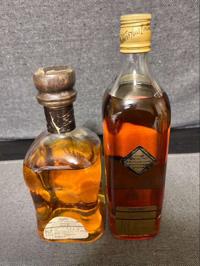 カーデュ12年　ジョニーウォーカーブラック　スコッチウイスキー古酒　2本セット
