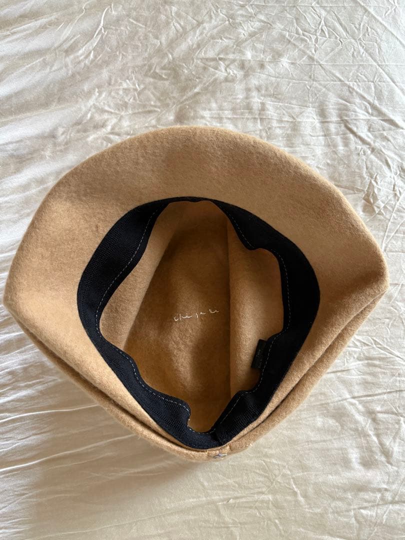 chisaki tieka ウール変形ハット ベレー帽チサキ