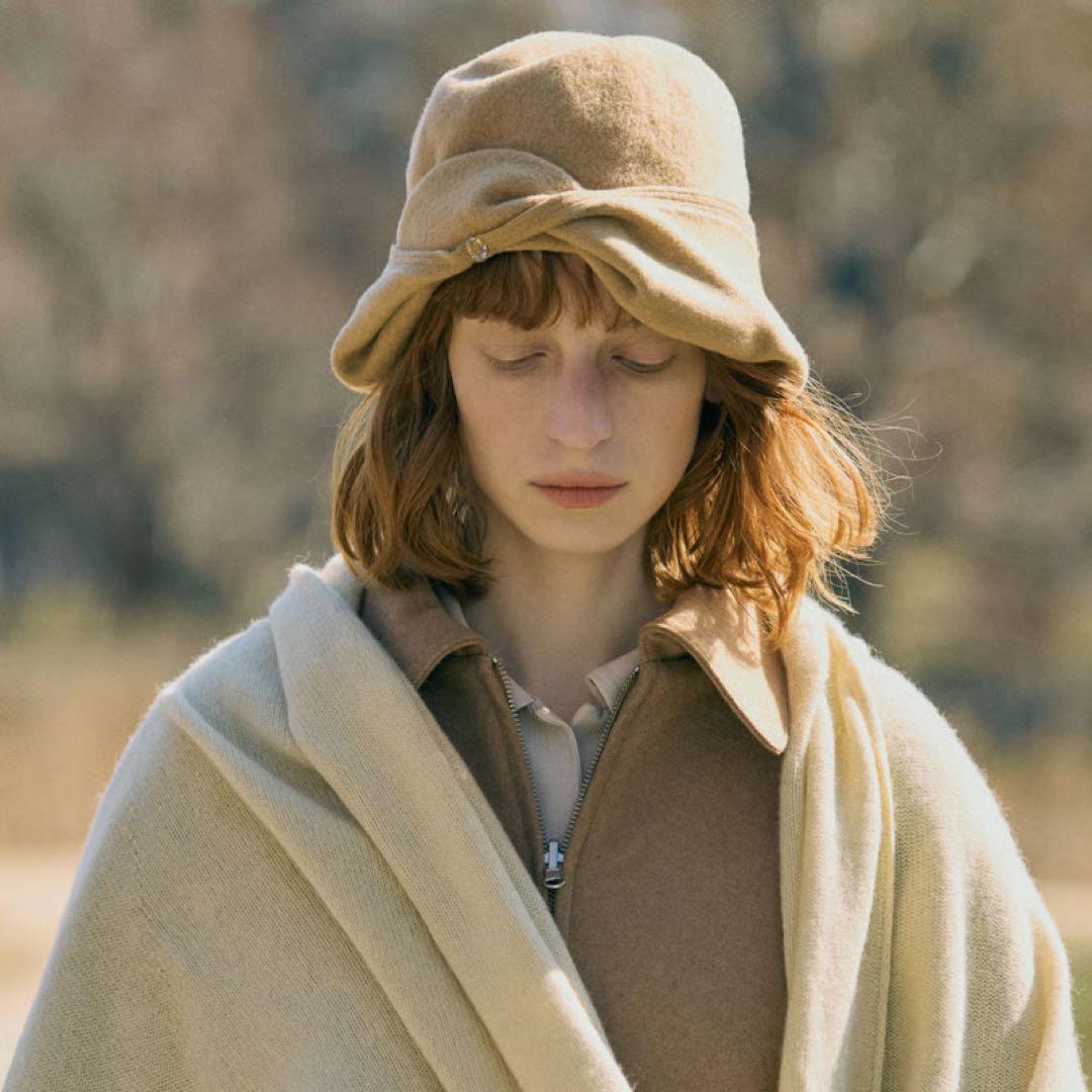 chisaki tieka ウール変形ハット ベレー帽チサキ