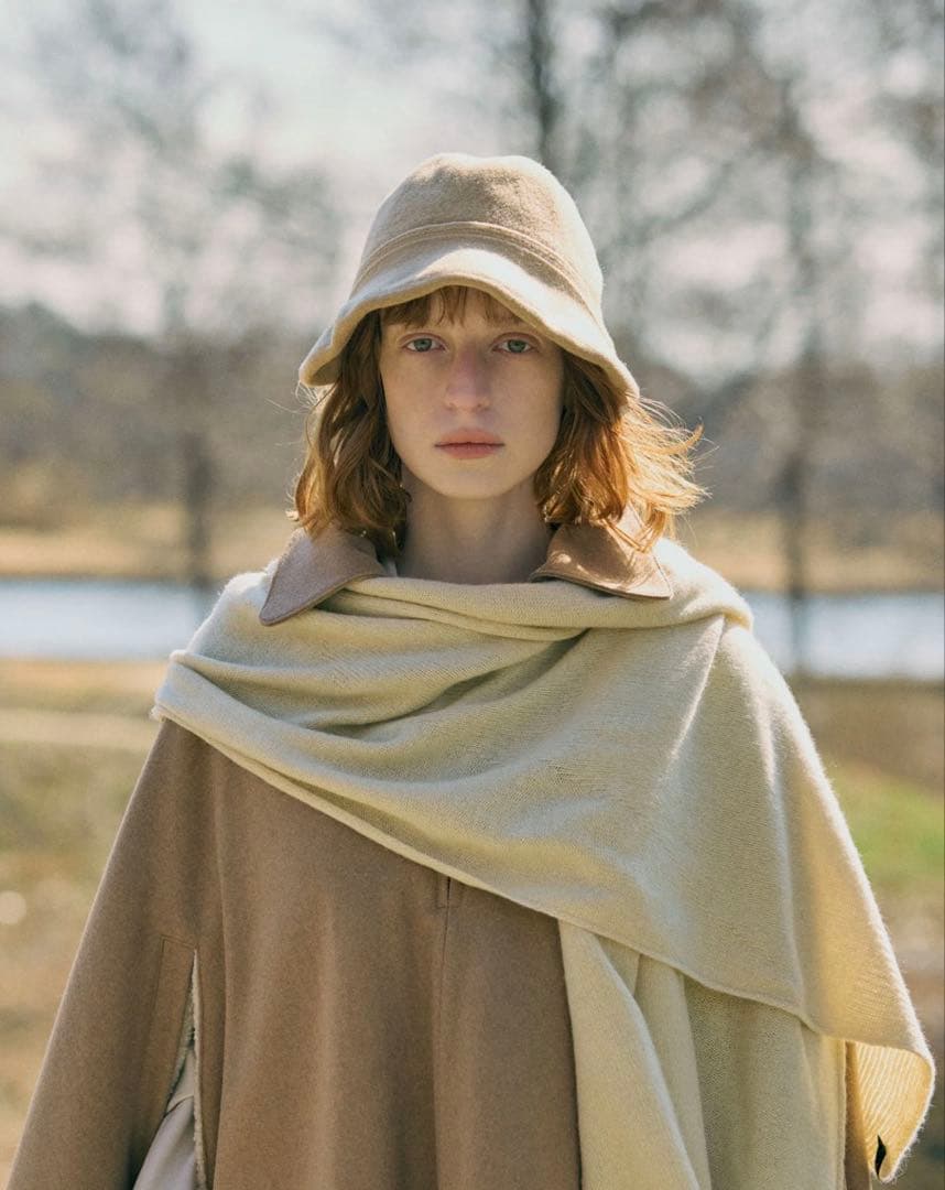 chisaki tieka ウール変形ハット ベレー帽チサキ