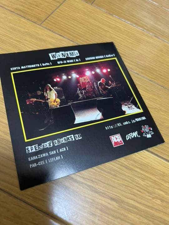 レア品⭐︎初期メンバーWANIMAデモCD「THANX」「つづくもの」