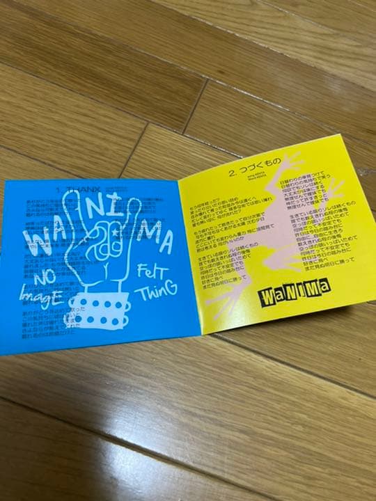 レア品⭐︎初期メンバーWANIMAデモCD「THANX」「つづくもの」