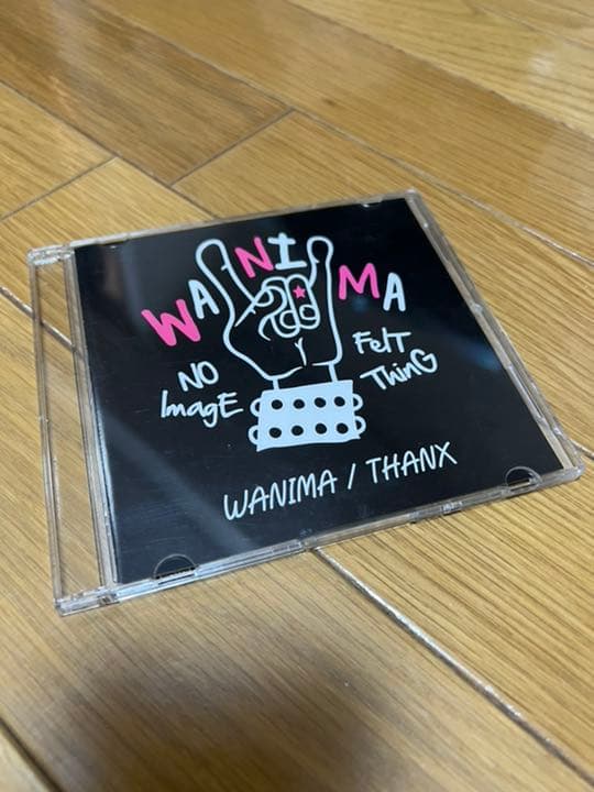 レア品⭐︎初期メンバーWANIMAデモCD「THANX」「つづくもの」
