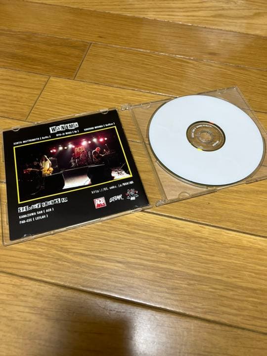 レア品⭐︎初期メンバーWANIMAデモCD「THANX」「つづくもの」