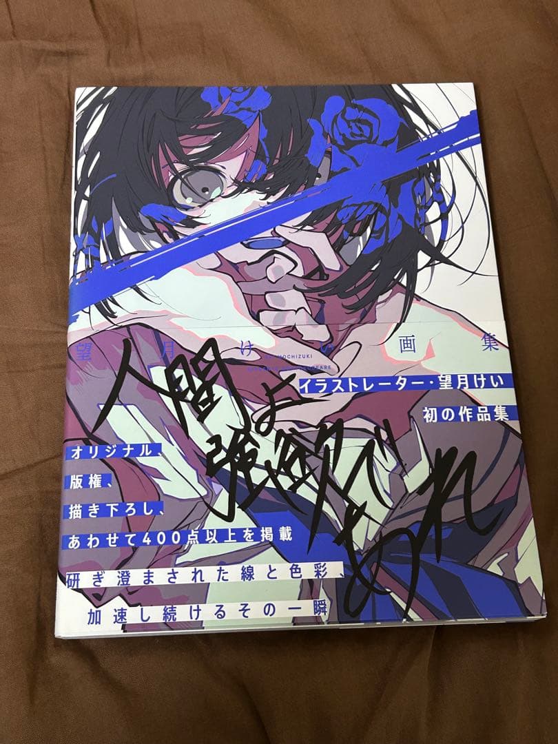 望月けい 画集 直筆サイン入り