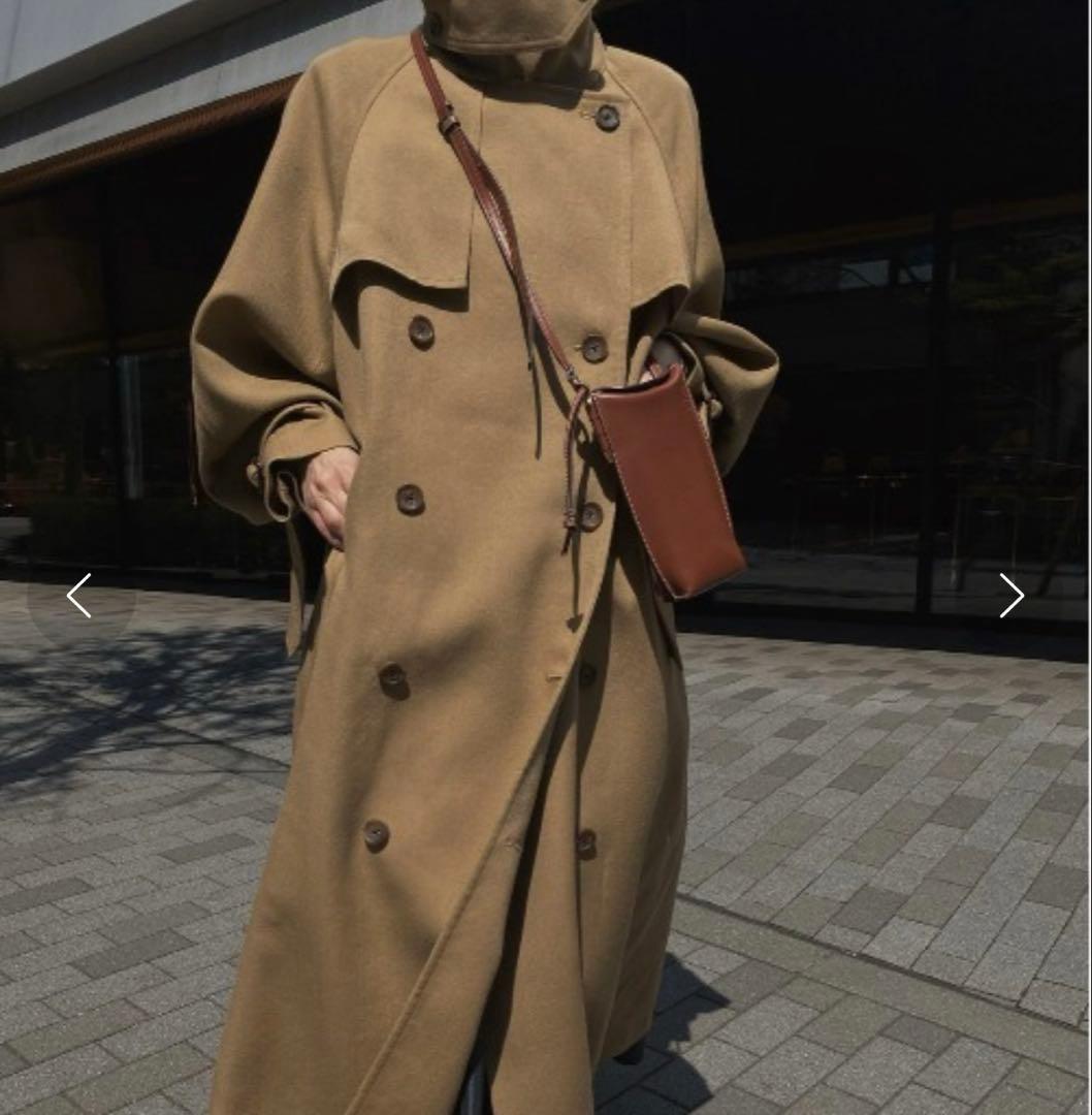 【極美品】Ameri SUPERIOR FLARE TRENCH COAT