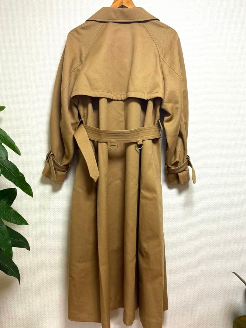 【極美品】Ameri SUPERIOR FLARE TRENCH COAT