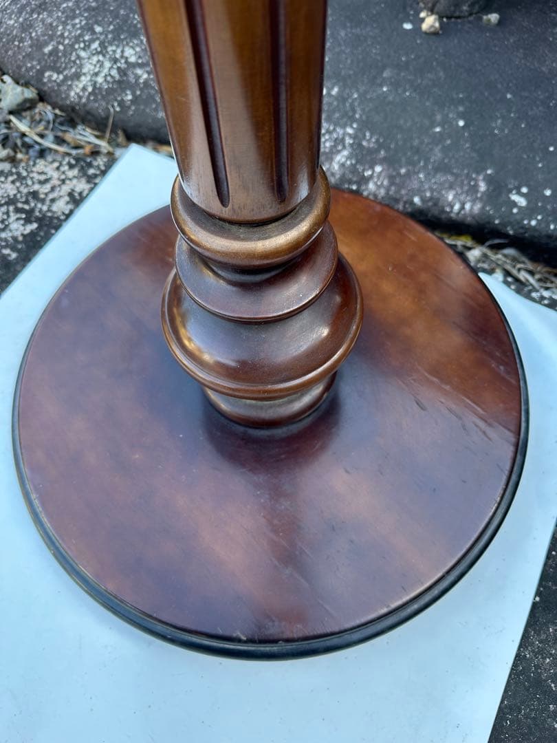 カリモク ポールハンガー ポールラック ハンガーラック 帽子掛け レトロ i4※