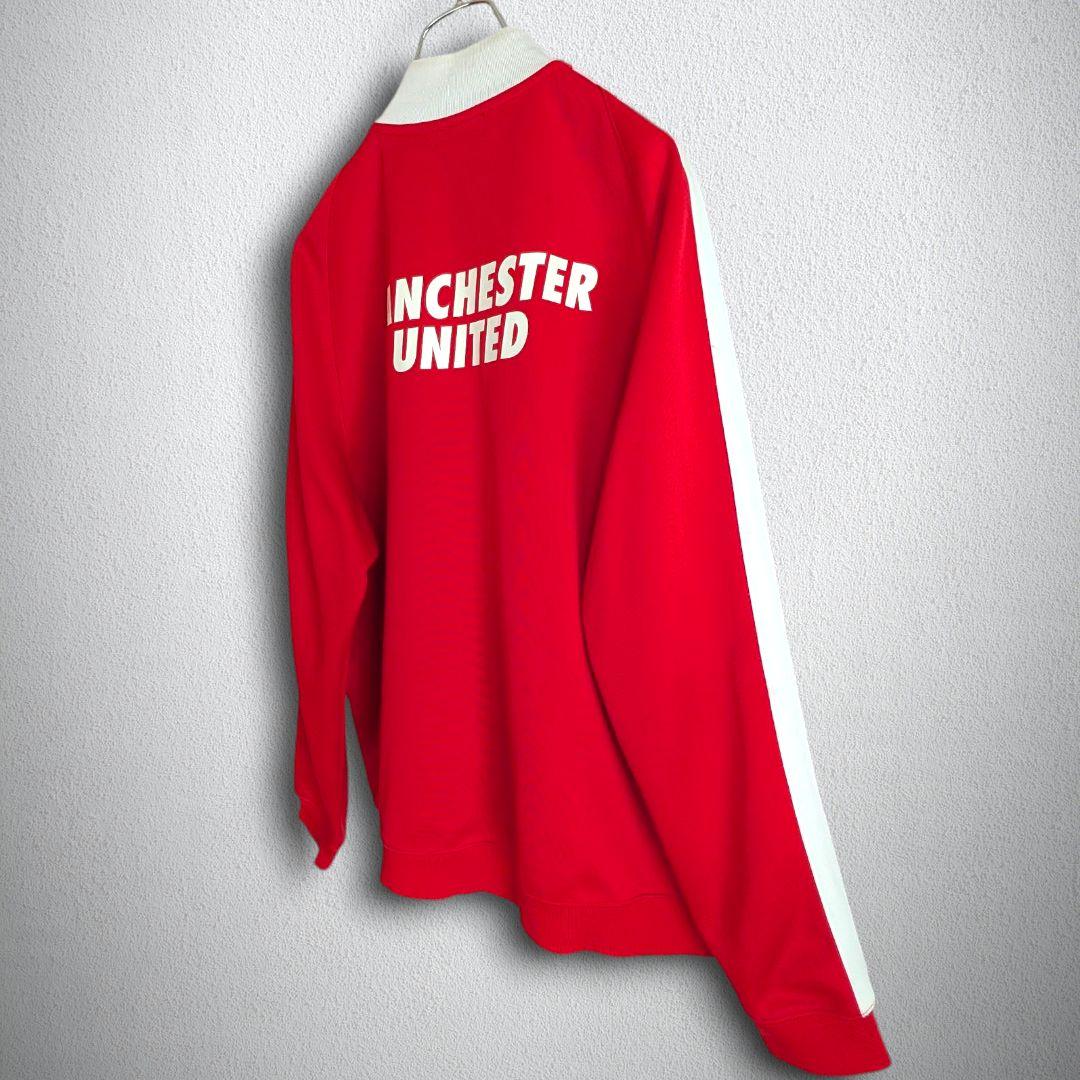古着　Nike　トラックジャケット　マンチェスター・ユナイテッド　メンズ　2XL