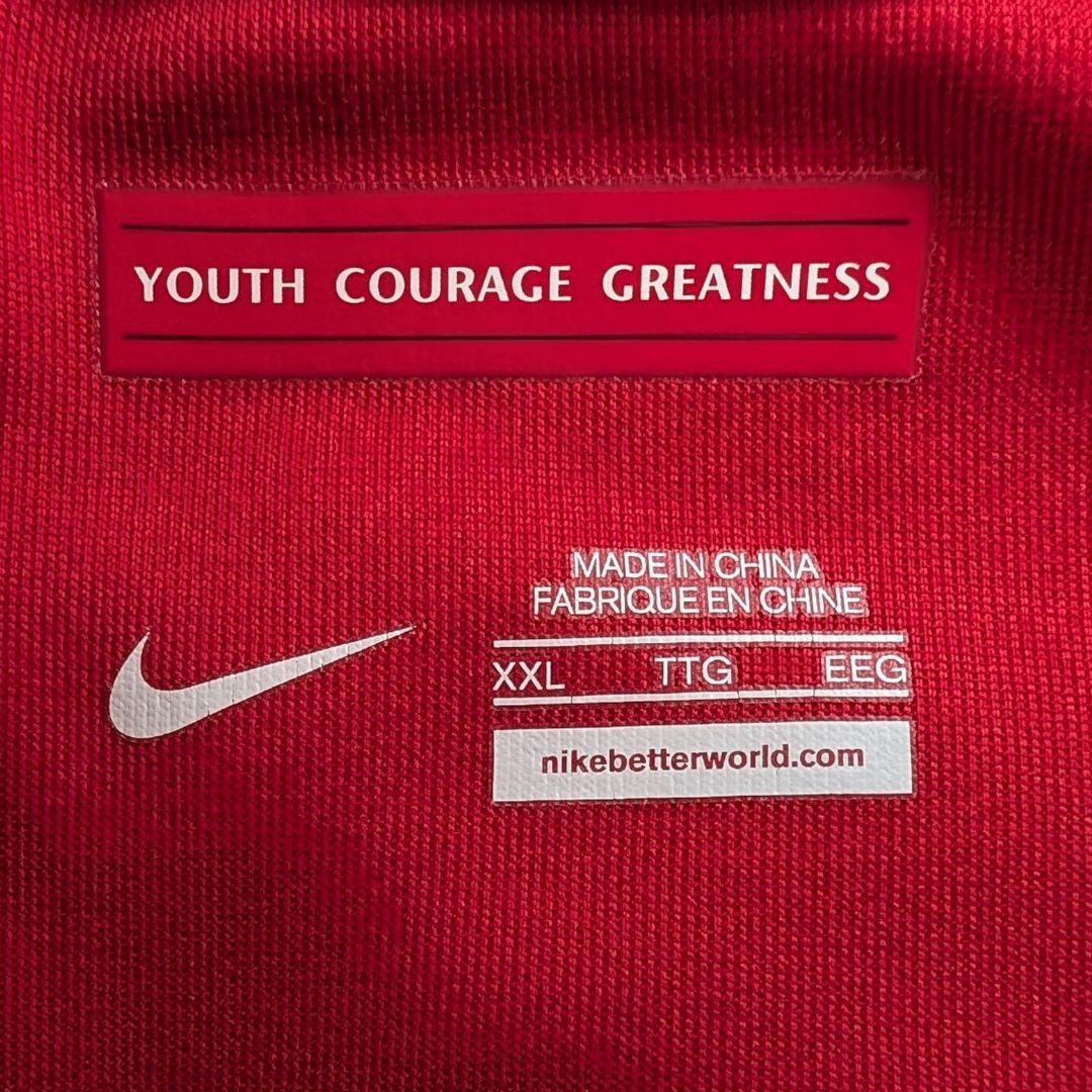 古着　Nike　トラックジャケット　マンチェスター・ユナイテッド　メンズ　2XL