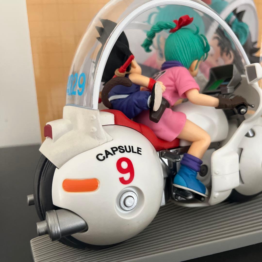 【かいのり】 ドラゴンボールA賞ブルマ孫悟空バイク