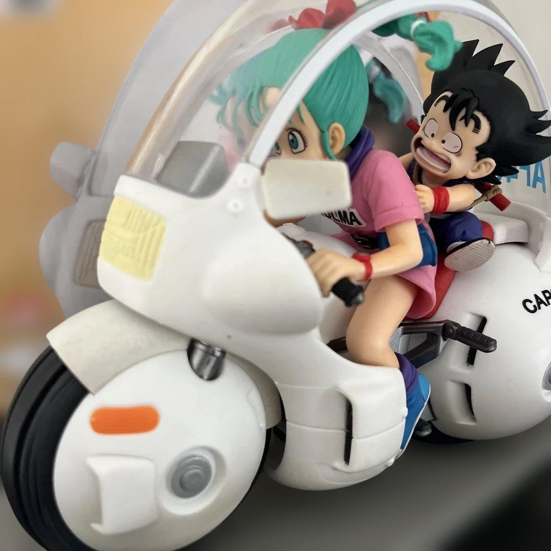 【かいのり】 ドラゴンボールA賞ブルマ孫悟空バイク
