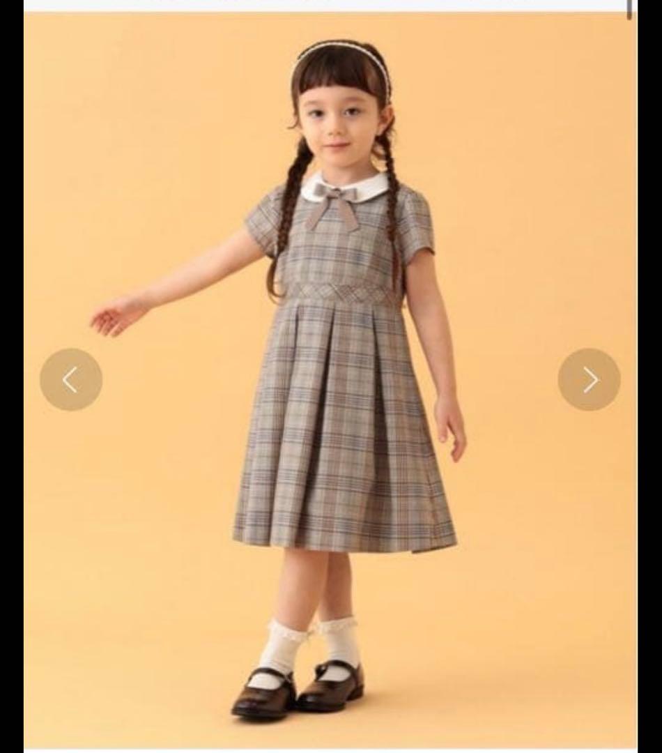 【120cm 美品】BEAMS MINI ワンピースボレロセット　セレモニー