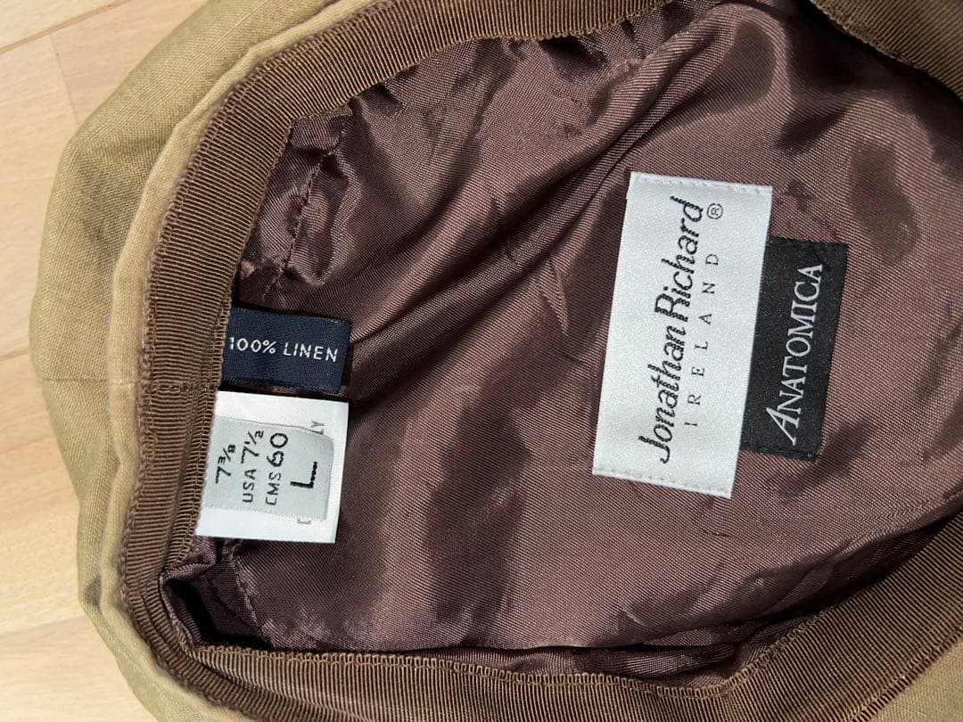 anatomica×jonathan richard キャスケット