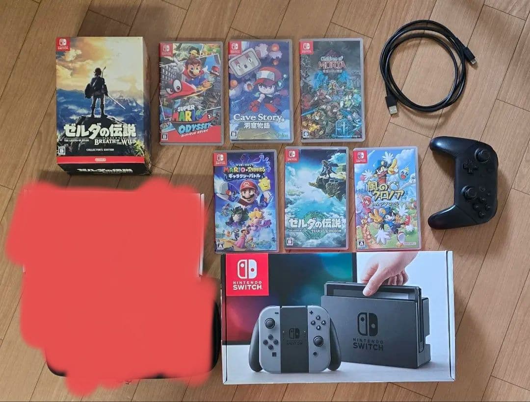 Nintendo Switch LED 本体 + 7ゲーム