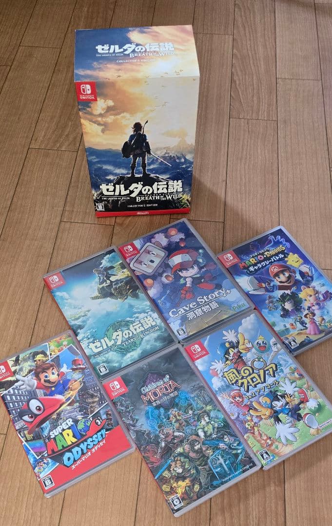 Nintendo Switch LED 本体 + 7ゲーム