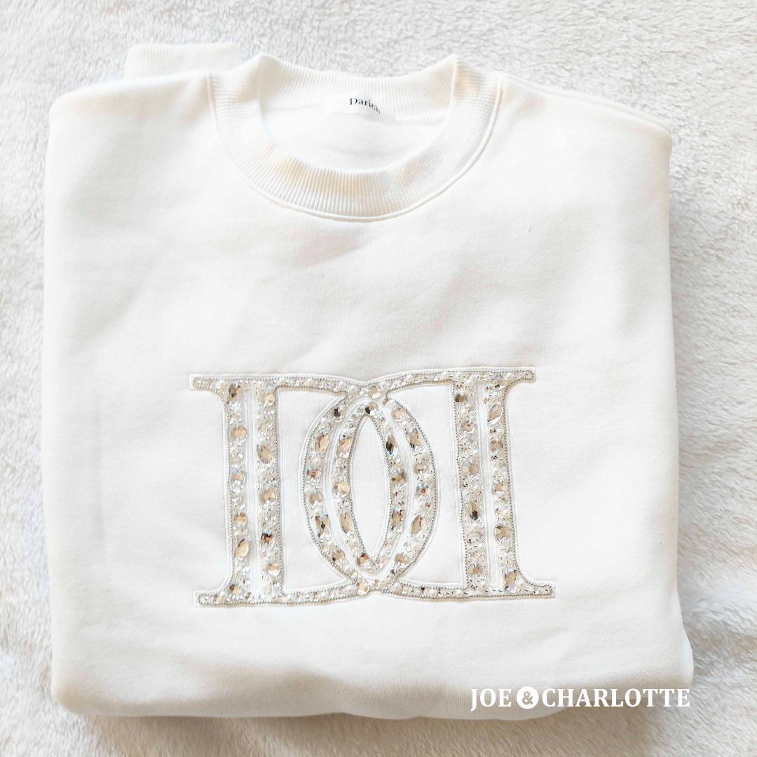 ダーリッチ darich DDロゴビジュースウェットプルオーバー ホワイト