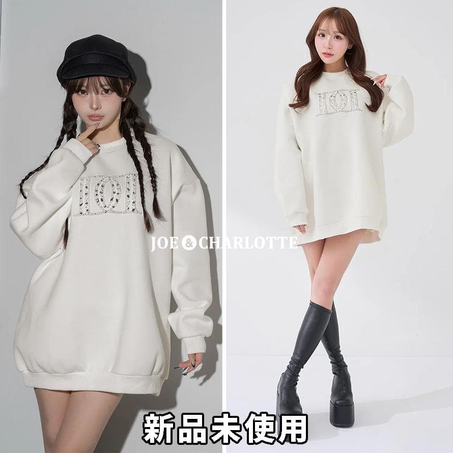 ダーリッチ darich DDロゴビジュースウェットプルオーバー ホワイト