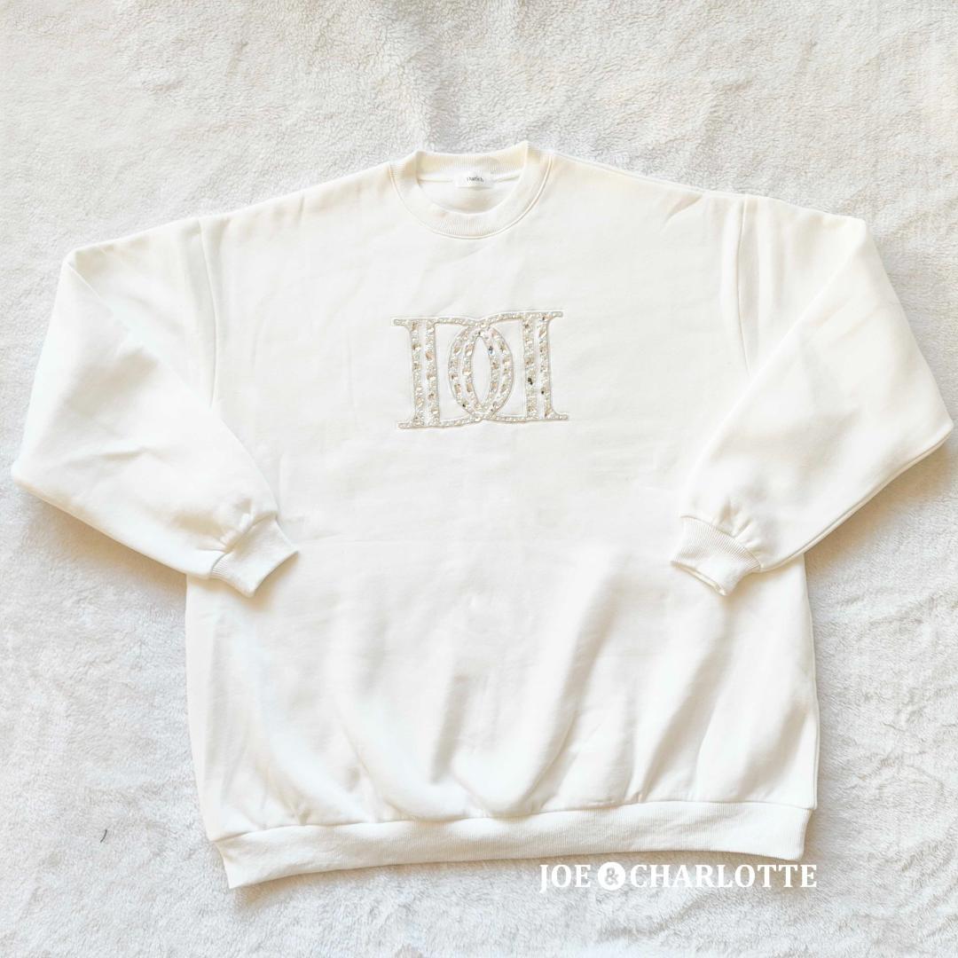 ダーリッチ darich DDロゴビジュースウェットプルオーバー ホワイト