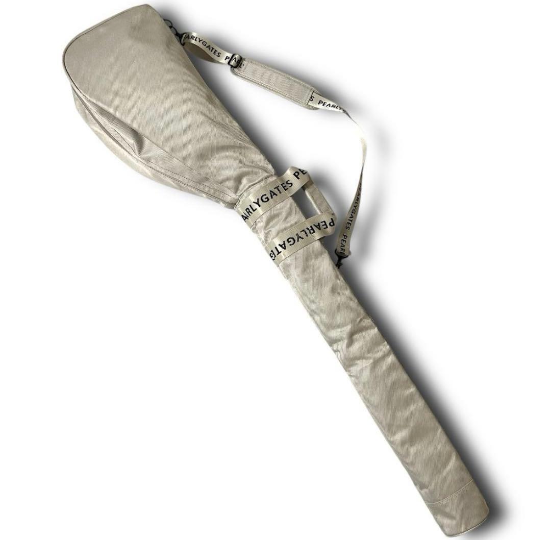 PARLEY GATES×ベージュ 46インチ ショルダーストラップクラブケース