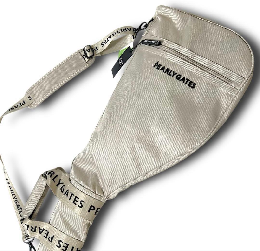 PARLEY GATES×ベージュ 46インチ ショルダーストラップクラブケース